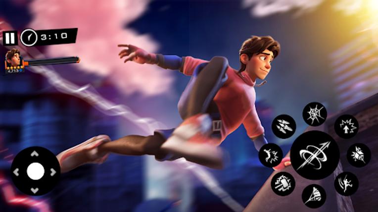Spider Boy : Rope Hero Games screenshot