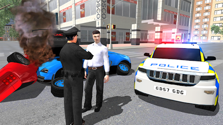 UK Police Car Crime Driving screenshot