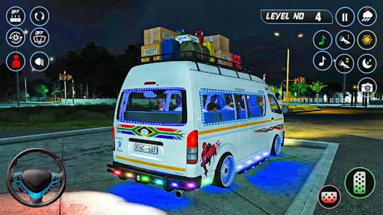 Mini Coach Bus Driving Bus Sim Image