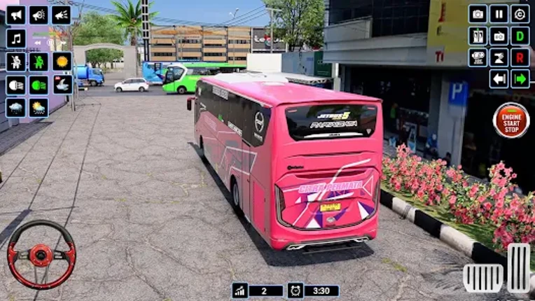 Bus Games Real Bus Driving 3D screenshot
