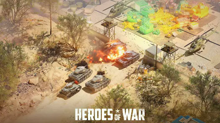 Heroes of War: Idle army game screenshot