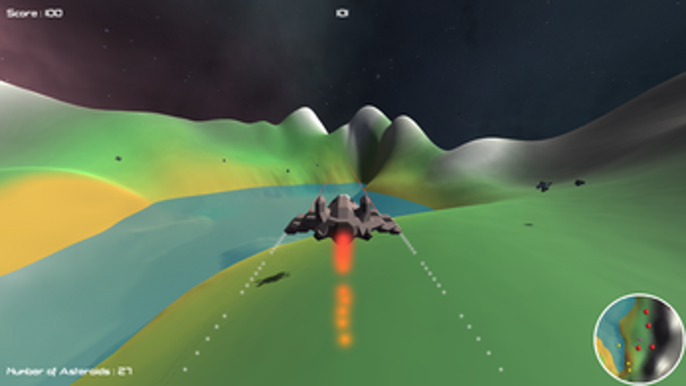 Asteroid 3D screenshot