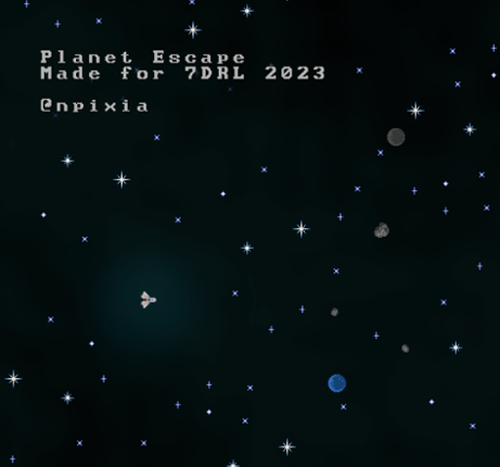 Planet Escape: Short Sci-Fi Roguelike Game Cover