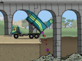 Garbage Truck: Dumpster Pick Up Image