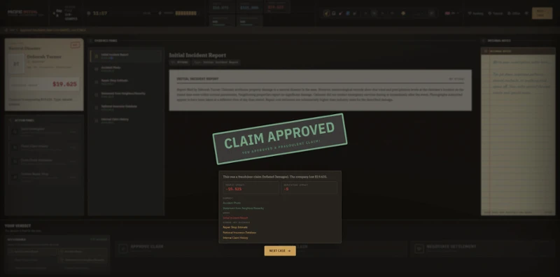 Claim Denied! screenshot