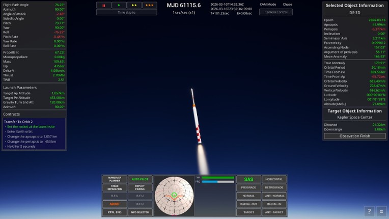 Keplerian Space Discovery screenshot