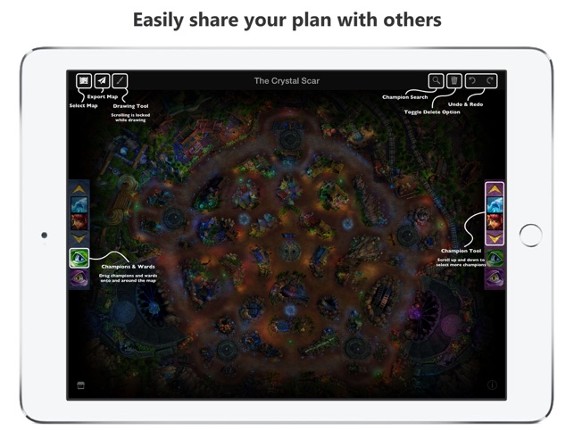 LoL Map screenshot