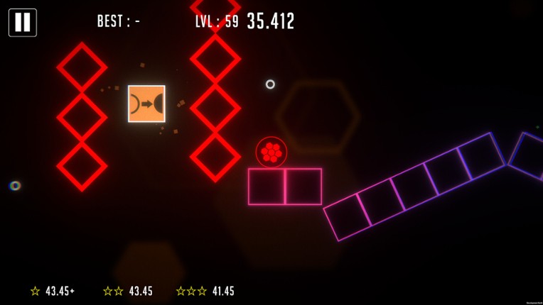 Neon Puzzle Ball screenshot