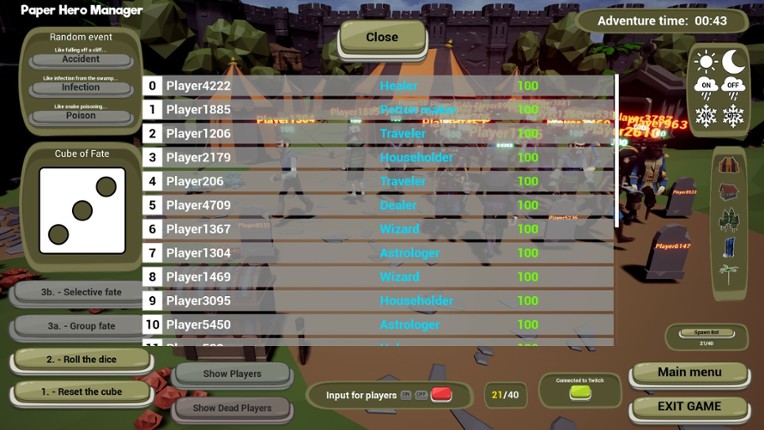 Paper Hero Manager screenshot