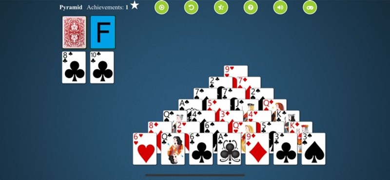 Pyramid Solitaire X screenshot