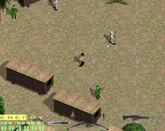 Rambo: First Blood Part II (C64) Remake screenshot