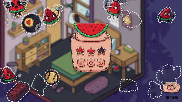 Watermelon Neighbors: Find Everyone screenshot