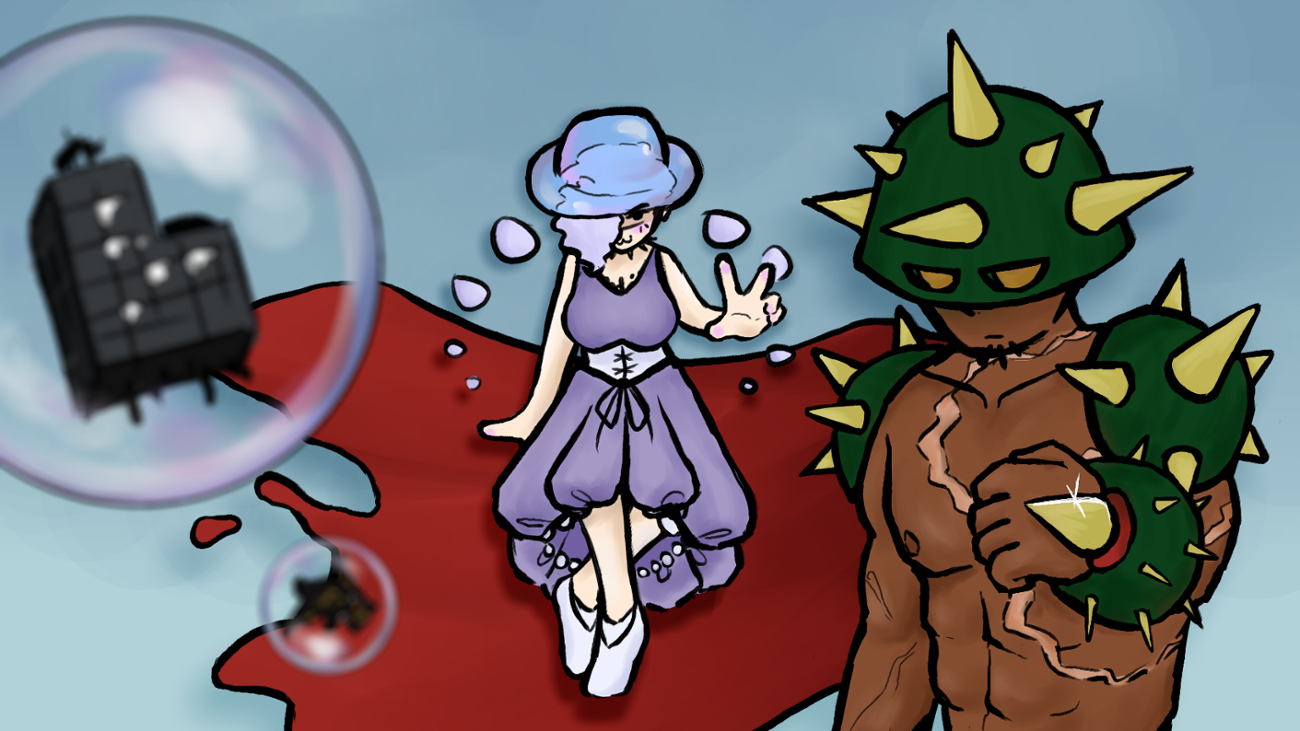 Games like Bubble-Chan VS Cactus-Man GGJ