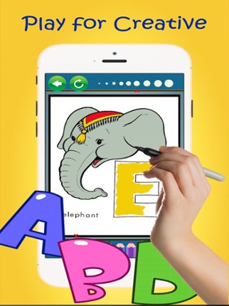 Color ME: ABC Coloring Book Pages Fun Kids Adults screenshot