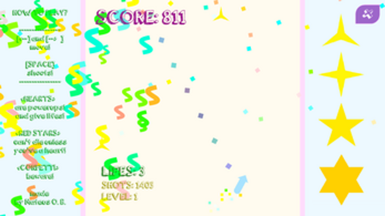 Confetti Rocket screenshot