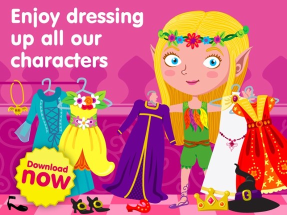 Dress Up Characters - Dressing Games for Toddlers screenshot