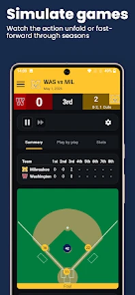 Baseball Legacy Manager 26 screenshot