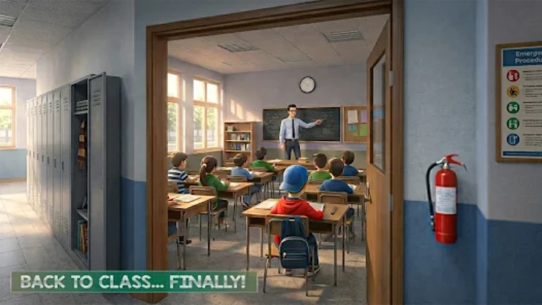 Home escape: Schoolboy stealth Image