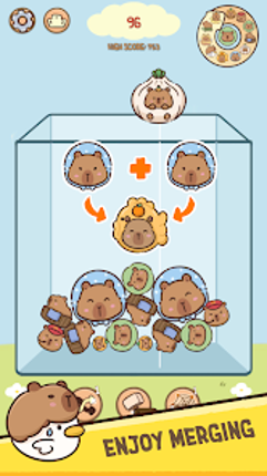 Capybara Merge screenshot