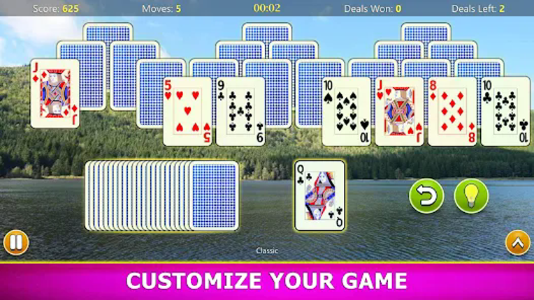 TriPeaks Solitaire Mobile Image