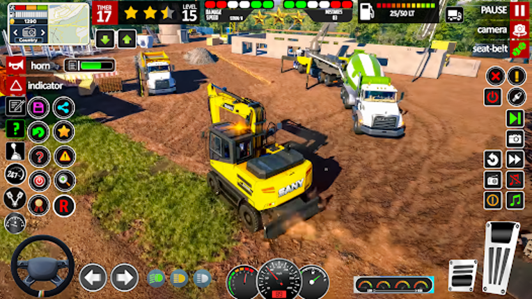 JCB Road Construction Game 3D screenshot