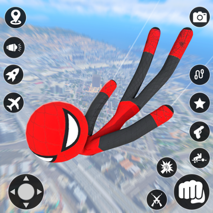 StickMan Rope Hero Spider Game Image