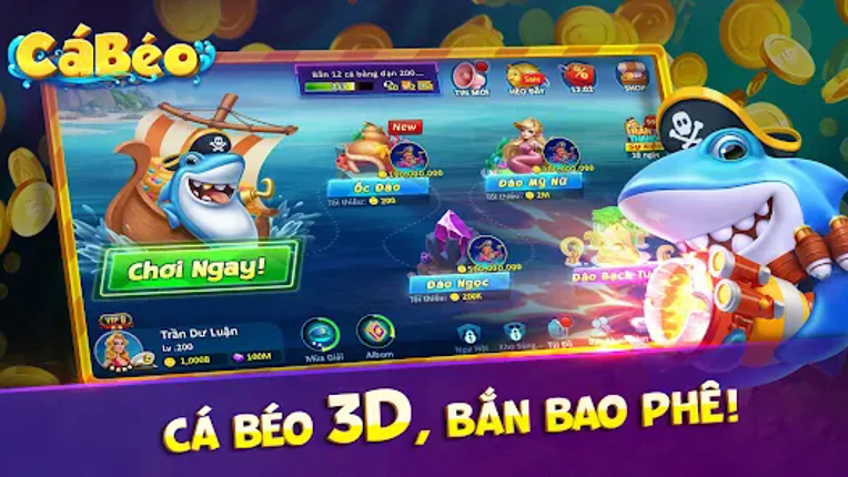 Cá Béo ZingPlay – Bắn Cá screenshot