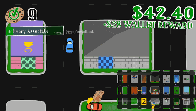 Pizza Delivery Bagel screenshot
