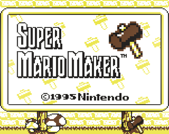 Super Mario Maker GB Game Cover