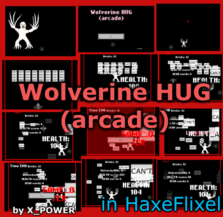Games like Wolverine HUG (arcade)