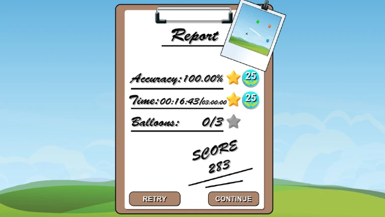 Skywriter screenshot