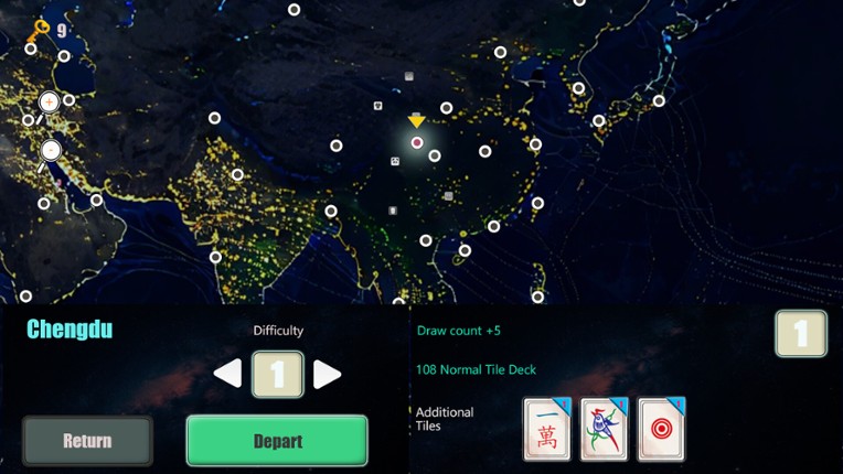 Mahjong Expedition screenshot