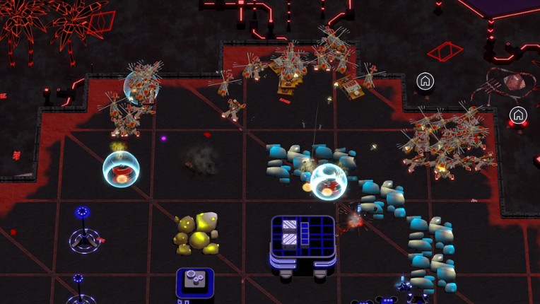 Neon Marble Rust screenshot