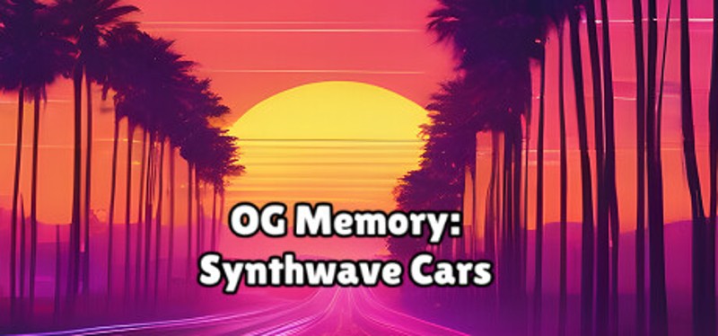 OG Memory: Synthwave Cars Game Cover