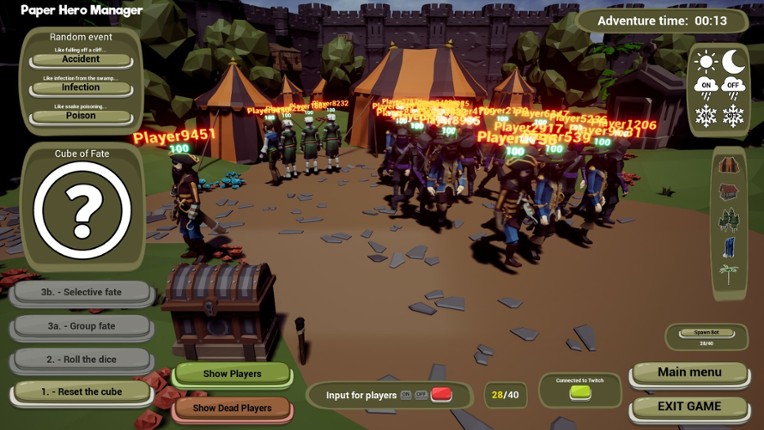 Paper Hero Manager screenshot