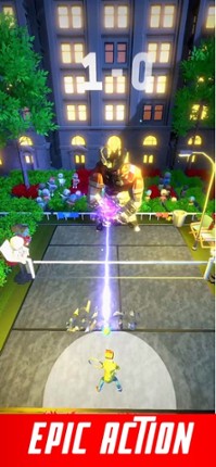 Tennis Hit Ball Flick 3D screenshot