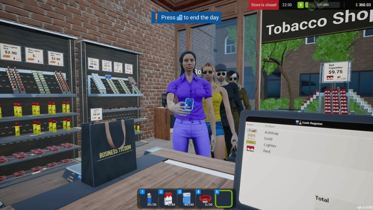 Tobacco Shop Simulator screenshot