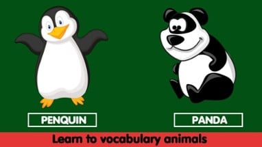 Vocabulary Animals Matching Image