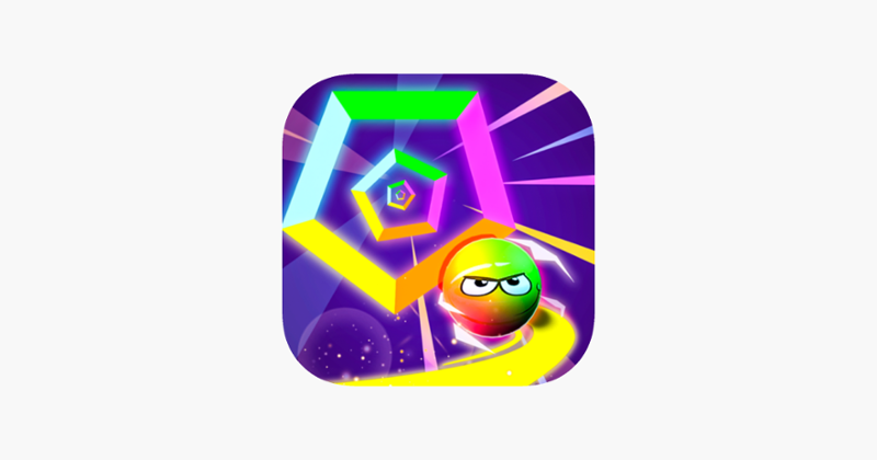 3D Tunnel Color Ball Runner Image