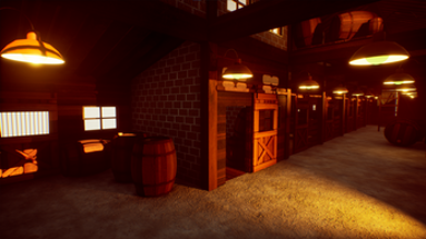 Abandoned Stables Scene Showcase Image