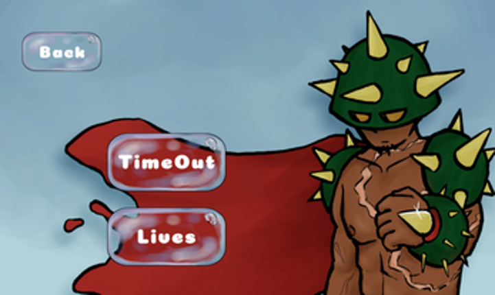 Bubble-Chan VS Cactus-Man GGJ Image