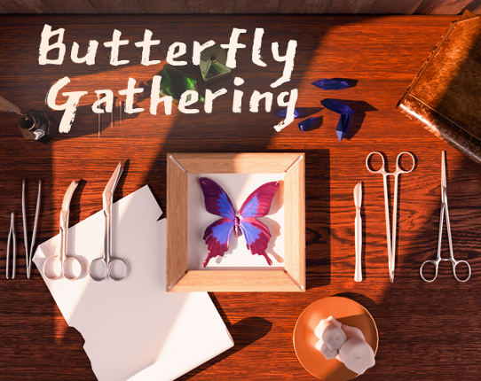 Butterfly Gathering Image