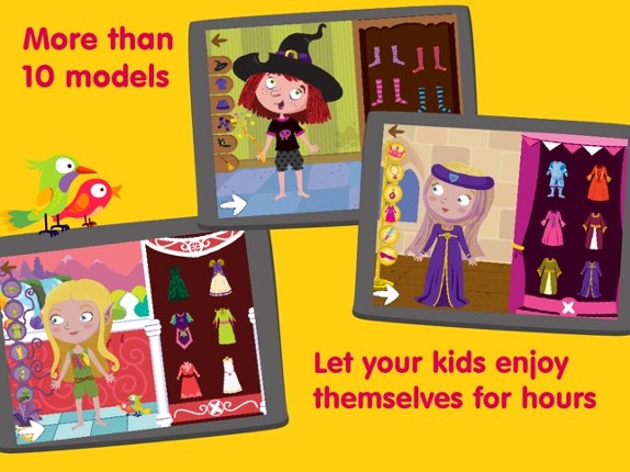 Dress Up Characters - Dressing Games for Toddlers screenshot