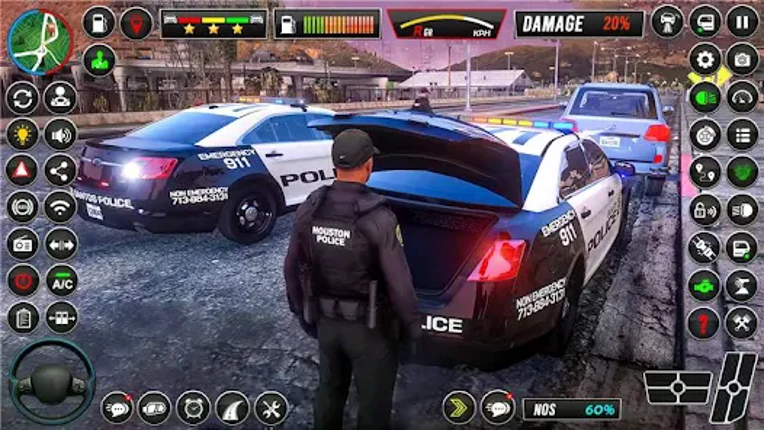 Police Chase Car Game Offline screenshot