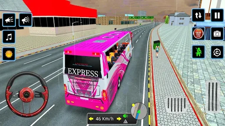 Bus Games Real Bus Driving 3D Image