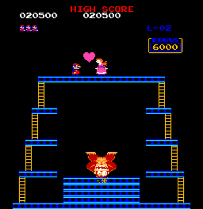 Donkey Kong 500 screenshot