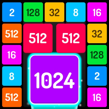 2048 Merge Games - M2 Blocks Image