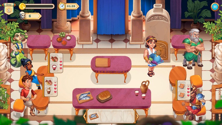 Greek Kitchen Frenzy: Dionysus screenshot