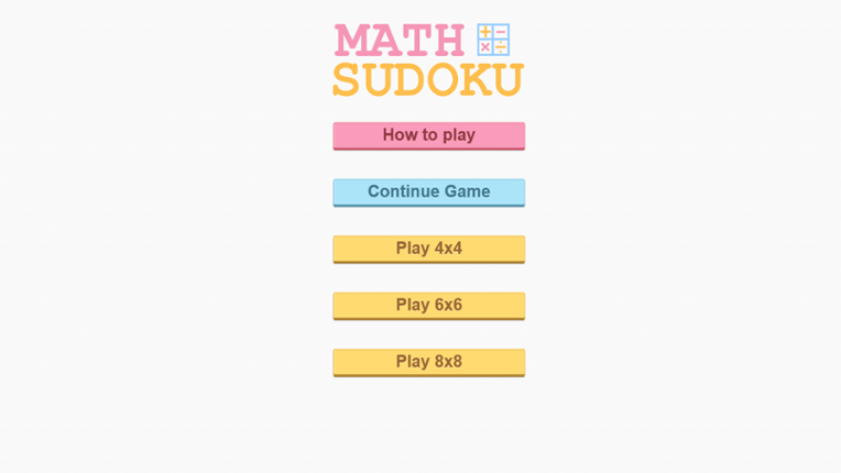 Math Sudoku Image