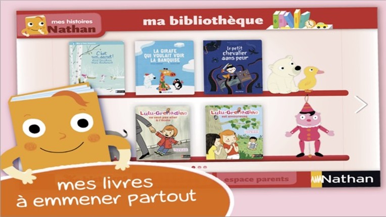Mes histoires Nathan : des livres interactifs pour les enfants dès 3 ans screenshot